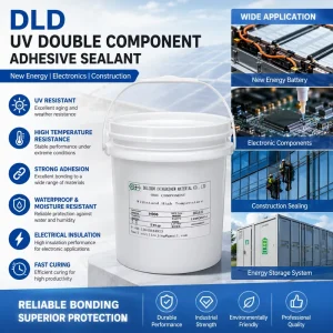 New Energy Ultraviolet Two-Component Adhesive Sealant for Electronic Components and Construction