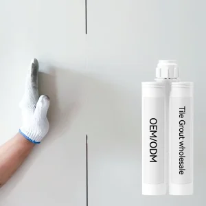 No Mold Two Tube OEM ODM Epoxy Tile Grout Mildewproof Cost Saving High strength Chemical resistant Starlike Grout