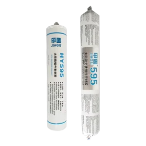 No Slump Paste Single Component Moisture Curing Neutral Silicone Adhesive for Mounting Solar Panels