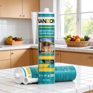 Non Corrosive Premium Neutral Silicone Sealant for Construction and Facade Sealing Excellent Adhesion on Metal and Glass