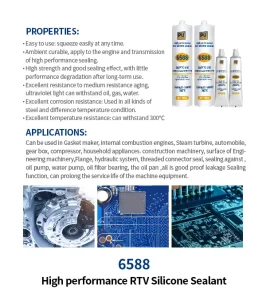 Non-Corrosive Thermally Conductive Two-Component Silicone Potting Sealant for Electronic Circuit Boards