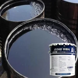 Non-Curing Liquid Rubber Bitumen Waterproof Coating for Roof Wall and Basement Repair Leak Sealing Cold-Applied