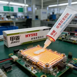 Non-Drip Silicone Electronic Sealant for PCB Edge Bonding and Protection