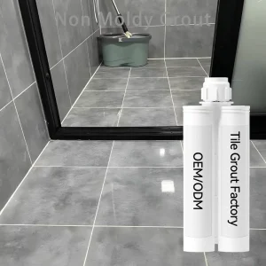 Non Moldy White Bottle Epoxy Tile Grout Multiple Colors and Shades Colorful Grout restoration Replacing Cement Power