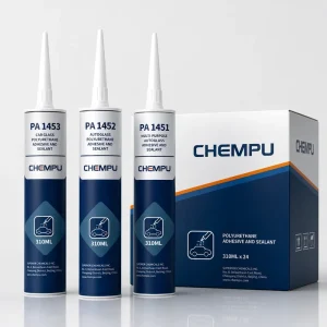 Non-Sag Low VOC PU Polyurethane Sealant for Car Glass and Fleet Repair
