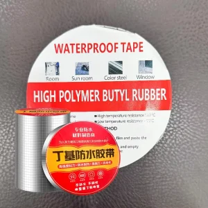 Non Toxic Butyl Rubber Waterproof Tape for Roof and Pipe Sealing High Strength UV Resistant