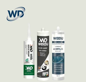 Non-Toxic Water-Based Acrylic Glue and Caulk, Paintable, for Interior Wall and Ceiling Sealing