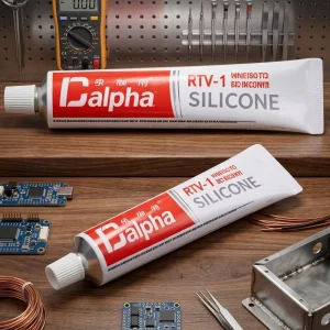 Nozzle Tube Single Part RTV1 Silicone Glue for LED Module Household Appliance Waterproof Insulation Sealant