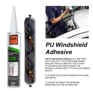 ODM OEM Black Automotive PU Adhesive Windshield Bonding and Sealing Pu Sealant for Car Repair