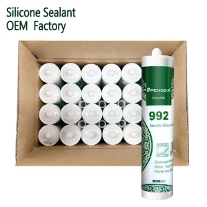OEM Black Transparent Waterproof Resistance Silicone Sunroof Sealant for Glass Window Construction Adhesive Sealant