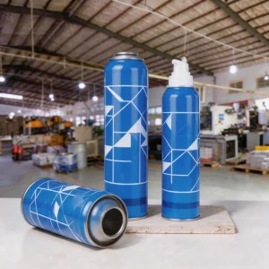 OEM Empty Aluminium Aerosol Can Screw Neck Custom Diameter Height Coating for Paint Adhesives Sealants Chemicals