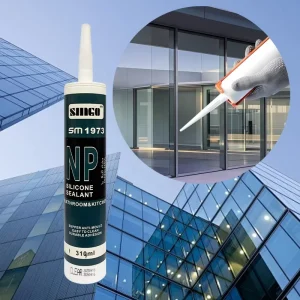OEM Factory Exterior Walls Curtain Wall Waterproof Sealant Available in Black and White Adhesive