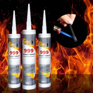OEM High Temperature (350°C) Adhesive Fire Resistant Silicone Sealant CE Certification Sealant Free Sample Flame Retardant Glue