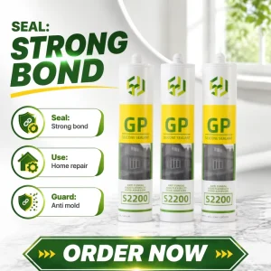 OEM Self Glue Solvent Fre All Purpose Acetic Adhesive Glass Stone RTV Silicone Sealant Glazing Sealant for Exterior Wall Sealing