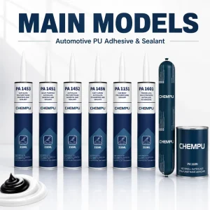 OEM Supply 310ml Low VOC Flexible PU Auto Glass Sealant