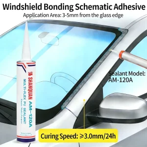 Odor-Free Polyurethane Sealant for High-Strength Bus and Vehicle Bonding