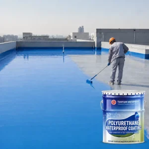 Odorless High Elasticity Swimming Pool Water Tank Professional Sealing Solvent Free PU Waterproofing Membrane