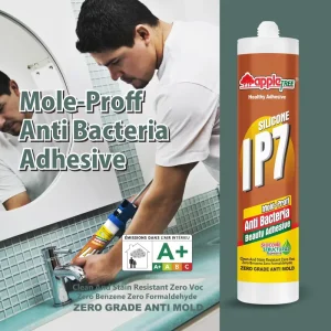 Odorless Waterproof Mildew-Resistant Silicone Sealant for Kitchen Bathroom Wall Cabinet Gap Sealing