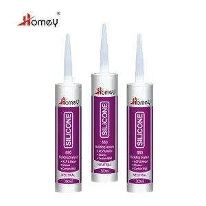 Odorless Weatherproof Neutral Cure 100% Silicone Sealant for Windows and Doors