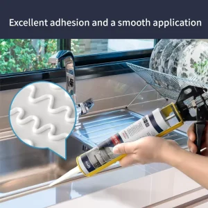 Oem Anti Mildew 600ml Sausage Silicone Sealant Sanitary Anti Fungus 300ml Neutral Silicone Caulking
