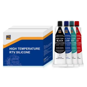 Oil Resistant Ambient Cure RTV Neutral Silicone Sealant for Automotive Engines, Construction, and Woodworking