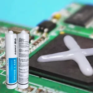 One-Component Electronic-Grade RTV Clear Transparent Flowable Silicone Adhesive Sealant for PCB and LED Devices