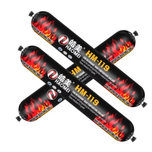One-Component Fire-Retardant Silicone Sealant, Waterproof and Mildewproof
