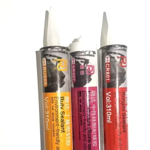 One-Component Neutral-Curing Silicone Sealant, Weatherproof and UV-Resistant, for Curtain Walls and Shipping Containers