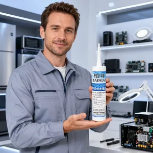 One Component Non-Sag RTV Silicone Sealant for Electronic Components and Gaskets