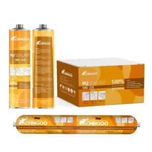 One-Component Polyurethane Automotive Sealant, 300ml Cartridge or Sausage, for Glass, Construction, Concrete, and Cracks