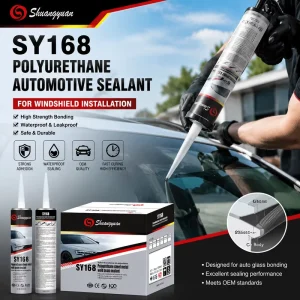 One-Component Polyurethane Sealant Automotive Windshield Glue Waterproof Auto Glass PU Adhesive for Car Repair