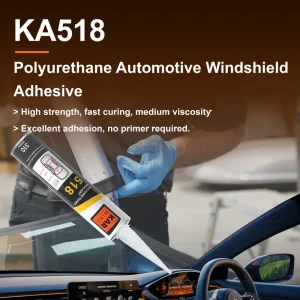 One-Component Silicone Polyurethane Automotive Windshield Glass Sealant 310ml
