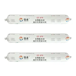 One Component Solar Panel Frame Silicone Sealant Adhesive for Photovoltaic Modules