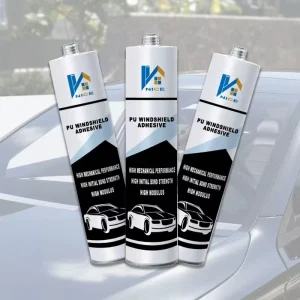 One-Component Waterproof Polyurethane Fast-Curing Auto Glass Windshield Sealant 2-Hour Drive-Away