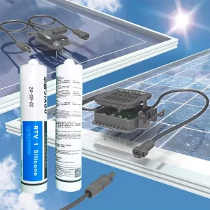 One Part Silicone Sealant for Solar Panel Frame Sealing UV Resistant Weatherproof PV Module