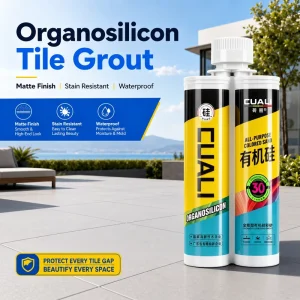 Organosilicon Tile Joint Grout Two-Component Anti-Yellowing Anti-Blackening Anti-Stain Anti-Mold Sealant