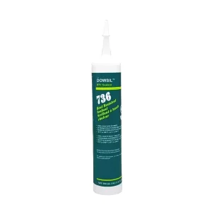 Original Dow Corning Dowsil 736 Heat Resistant Sealant 300ml RTV Silicone Sealant Adhesive for High Temperature Applications