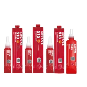 Original Loctite 510 515 518 Gasket Sealant High Temp Industrial Adhesive Flange Seal for Small Gap Metal Surfaces 50ml 300ml