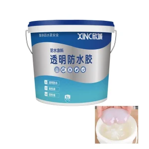 Outdoor Transparent Waterproof Roof Paint Model 006 Acid and Alkali Resistant