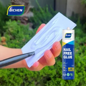 Outdoor Weatherproof Silicone Adhesive for Concrete Brick and Metal Bonding -40°C to 80°C