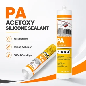 PA Neutral Silicone Sealant Adhesive Waterproof Window Door Glass Metal Plastic Construction Gap Filling Sealing Sealant Glue
