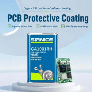 PCB Conformal Coating Silicone Resin Translucent Liquid High Solid Content Moisture Cure CA1001RH SIRNICE