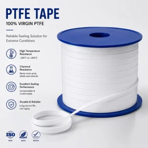 PTFE Expanded Gasket Sheet for Joint Gasket Sealing and Cutting 1 300 Thickness 1000* 1500*1500 Size Ning E Brand