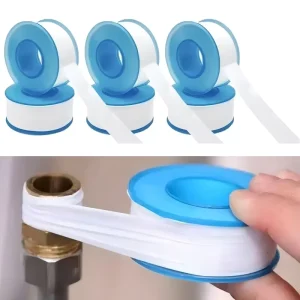 PTFE Plumbing Thread Seal Tape Oil Free Leakproof Sewer Plug Water Activated Acrylic for Faucet Repair Tool Sealants