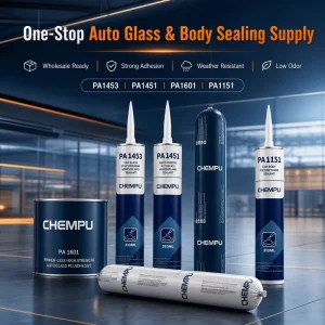 PU Automotive Glass Sealant Fast-Curing Weatherproof Low-VOC Adhesive for Rear Glass Bonding