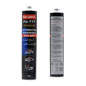 PU Automotive Windshield Sealant High Strength Polyurethane Bonding Adhesive Water Tight 450g Black