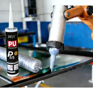 PU55 One Component Polyurethane Sealant for Windshield Automotive Glass Metal Bonding with Durable Elasticity