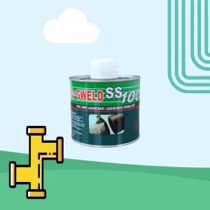 PVC UPVC Pipe Glue Solvent Cement for Electrical Conduit and Plumbing Fittings