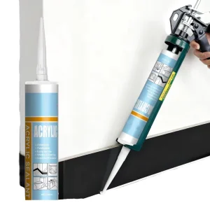 Paintable Acrylic Adhesive Sealant for Aluminum Caulking Interior Skirting Line Bonding and Gap Filling