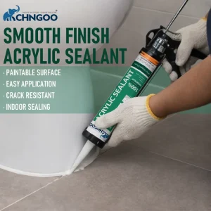 Paintable Acrylic Silicone Sealant for Skirting Lines, Furniture, Bathtubs, and Indoor Gap Sealing Factory